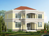 二層帶閣樓大氣別墅設計圖紙_別墅設計圖紙,農村房屋設計圖