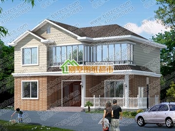 鄉(xiāng)村別墅設計及效果圖_別墅設計圖紙,新農(nóng)村別墅,農(nóng)村自建房設計