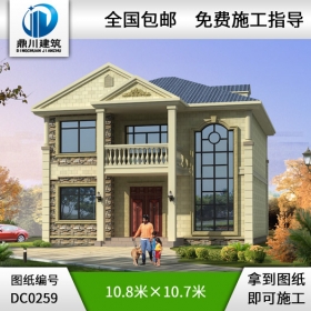 二層復式樓小別墅圖紙_別墅圖紙超市,農村自建房屋設計圖