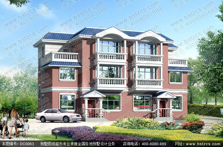 用疊拼別墅的裝修概念將你的農村自建房裝出洋氣范！