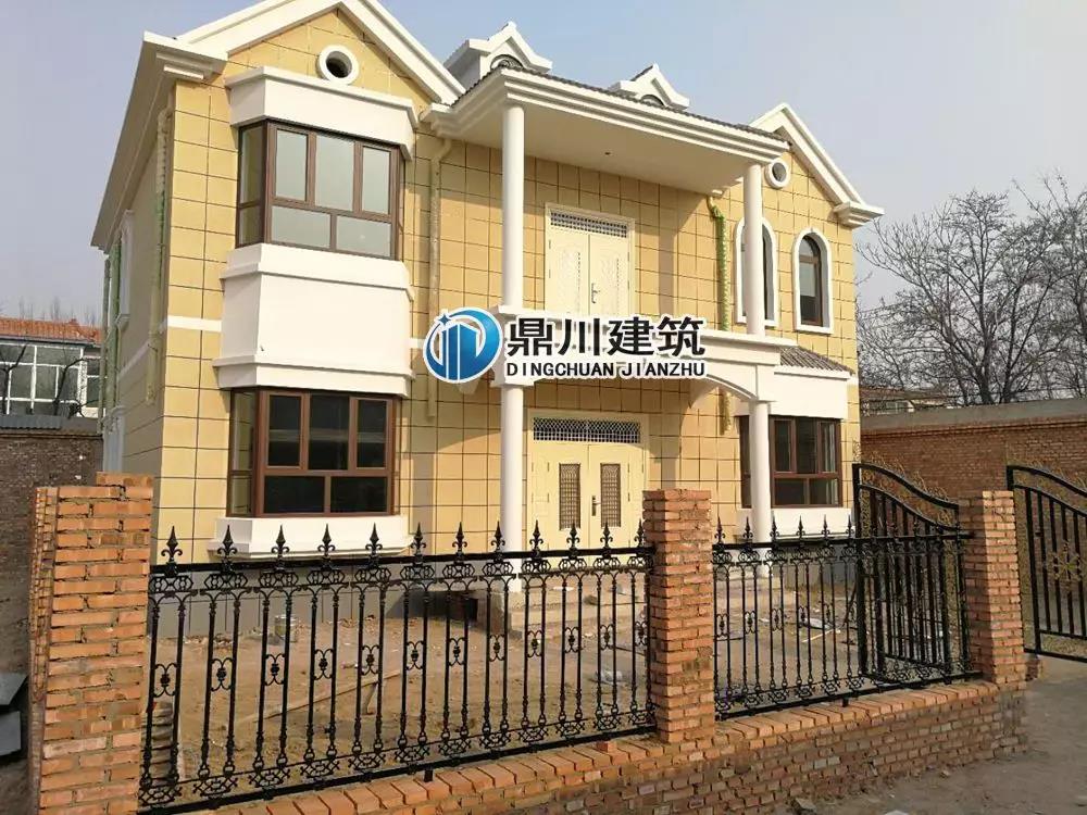 二層帶閣樓別墅設(shè)計(jì)建房案例