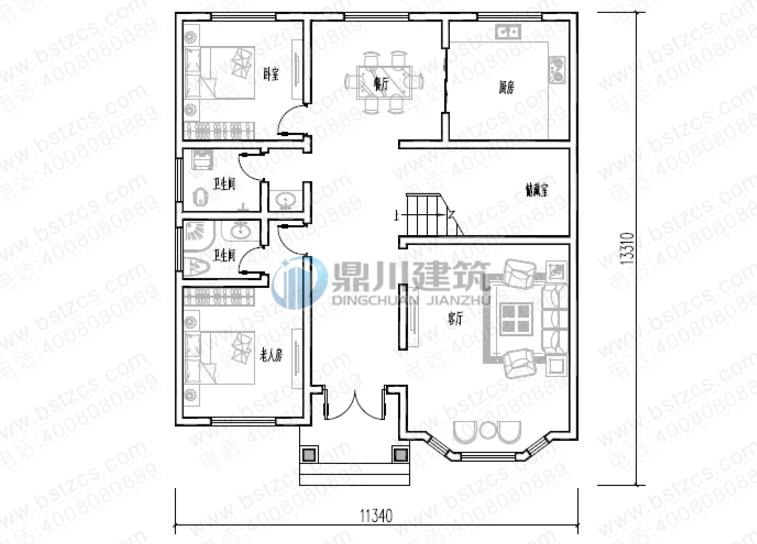經典二層農村別墅，建出來的比效果圖還美