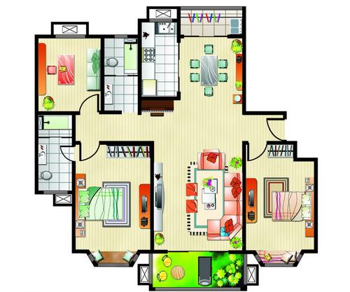 農村自建房戶型設計基本原則