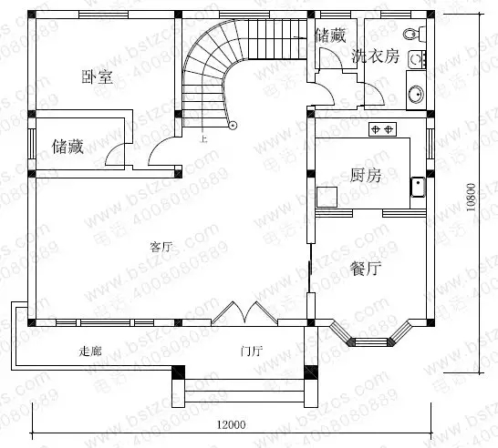占地120平農(nóng)村別墅怎么建？這12套別墅戶型，建過的都說好！