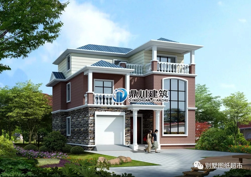 在城里28萬能買到7室4廳3衛1廚1露臺1車庫嗎？在農村建房就可以！