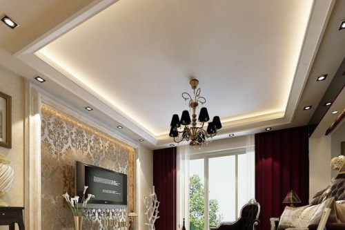 自建房裝修，客廳吊頂不得不知的材料選用原則及注意事項！