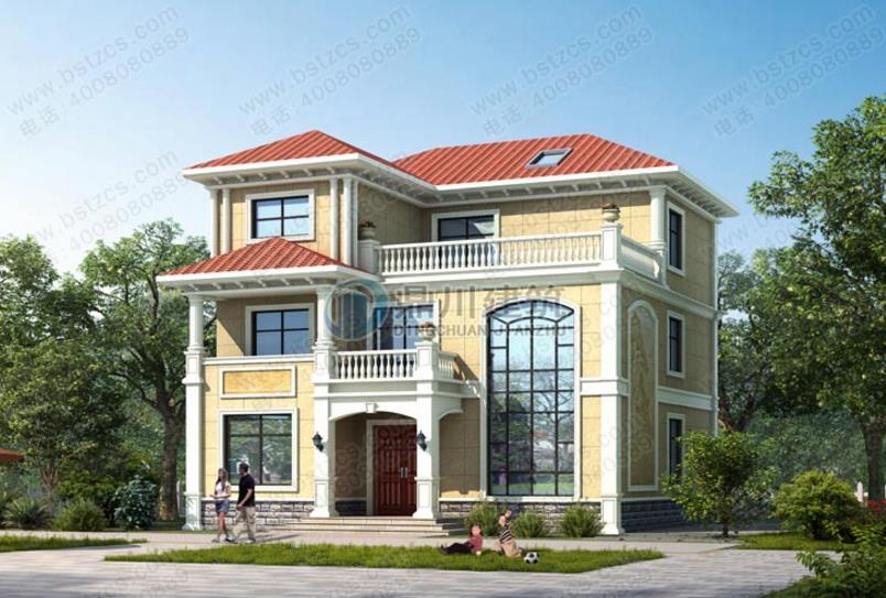 一款二層別墅，一款三層別墅