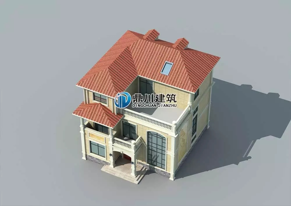 【案例】農村建房火爆的三層帶露臺簡歐小別墅，看了案例都想蓋！