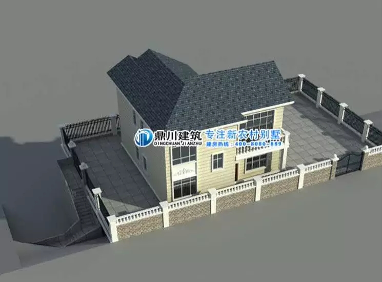 8款二層帶庭院農村別墅，有院子車庫大露臺才是完美愜意人生！