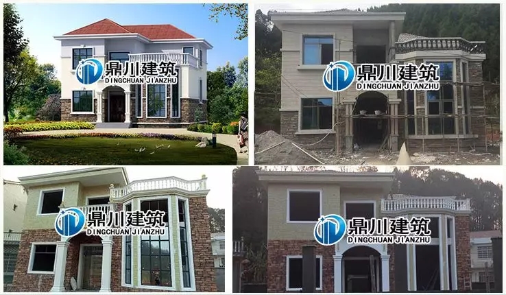 10套占地130平農村別墅，二層三層都有，下半年建房不愁了！